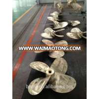 marine bronze boat underwater small marine propeller